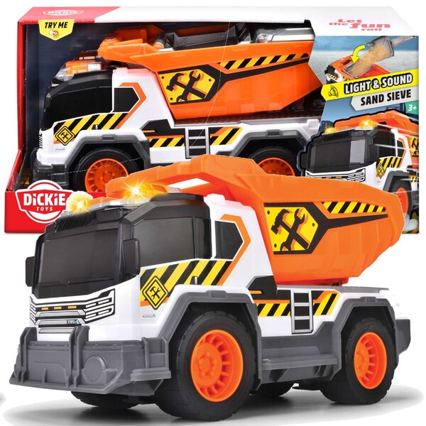 Dickie Dump Truck with Light and Sound