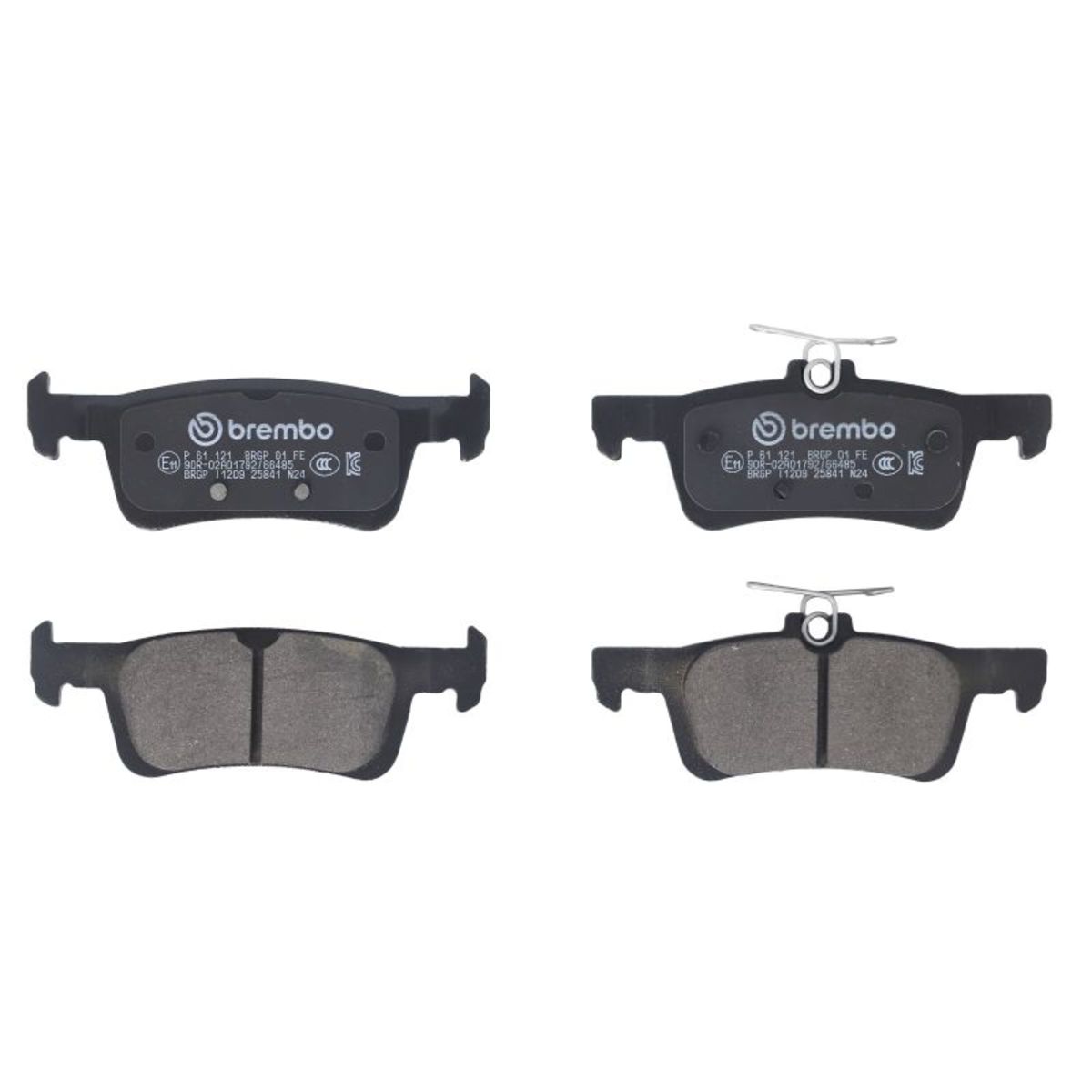 Jarrupalat, levyjarru BREMBO P 61 121