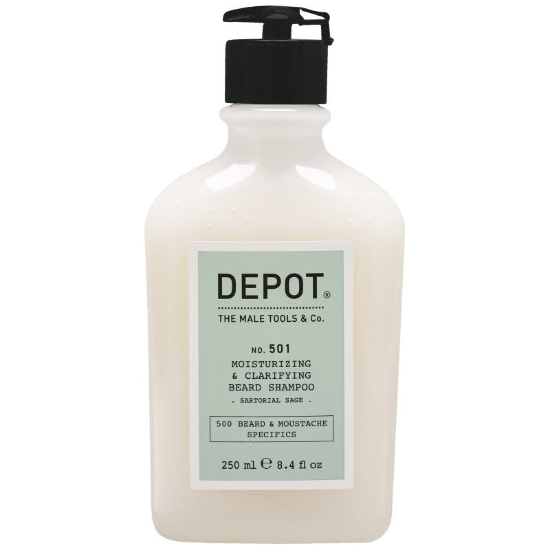 Depot No. 501 Shampoo barba Sartorial Sage 250 ml — Shampoo