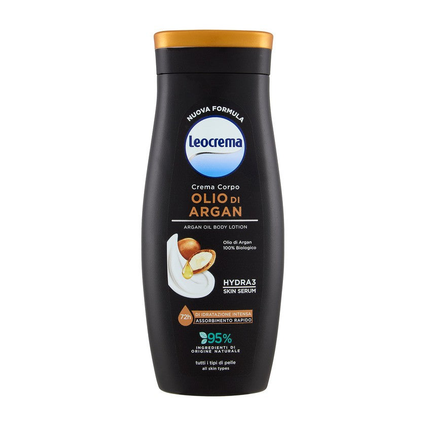Leocrema Nestemäinen vartalovoide arganöljyllä 250 ml