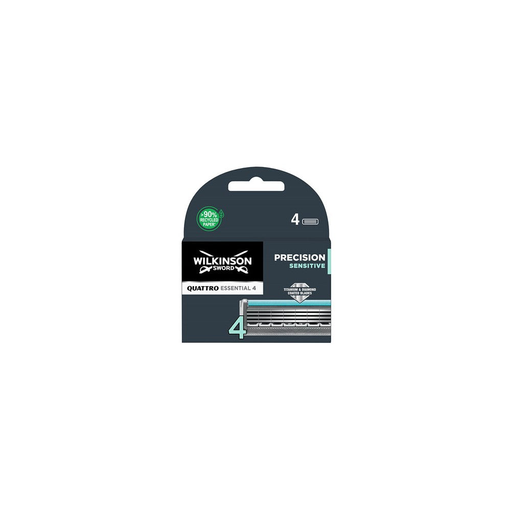 Wilkinson sword Neljä Titanium Sensitive (4 kpl) - Vaihtopäät