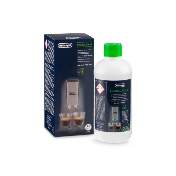 De’Longhi DLSC500 EcoDecalk, Kalkinpoistaja, Valkoinen, 0,5 L, 1 kpl, 80 mm, 80 mm