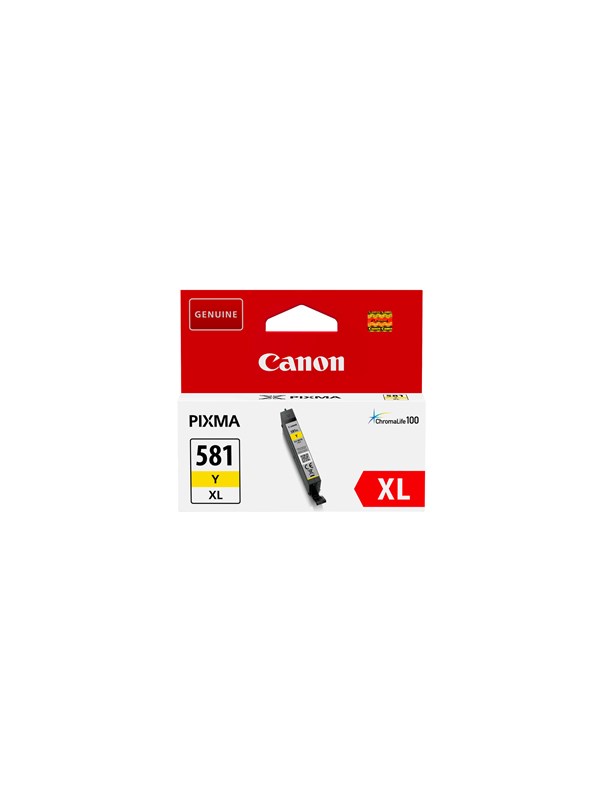 Canon CLI-581XL-mustekasetti, 8.3 ml, keltainen