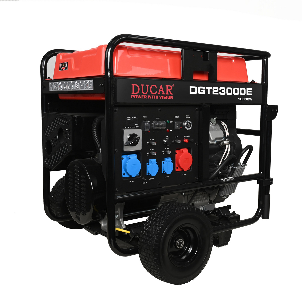 Aggregaatti DGT23000E (17 kW), Ducar