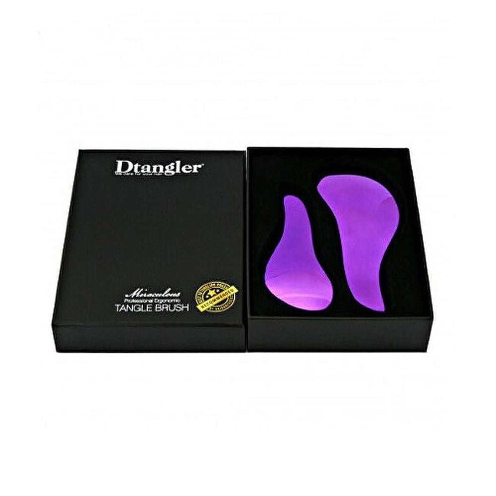 Dtangler Miraculous Purple Hair Harshes -lahjasetti