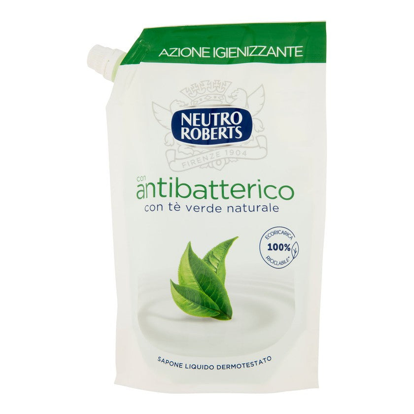 Neutro Roberts Neutro Roberts Antibakteerinen Vihreä Tee Nestesaippua Dermotestattu 400 ml