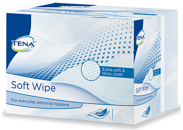 Tena Proskin Soft Wipes 135 kpl pesulappu, 30x32cm