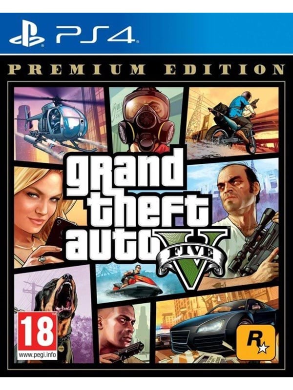 Grand Theft Auto V (GTA 5) Premium Edition (PS4)