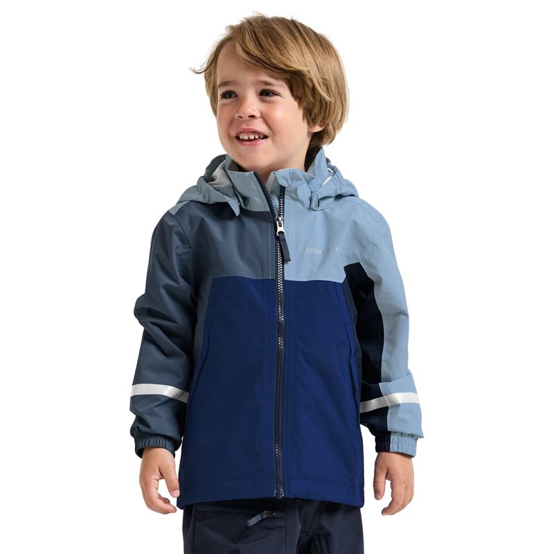 Didriksons Pilvi Kids Jkt 2 Blue Fog - 130
