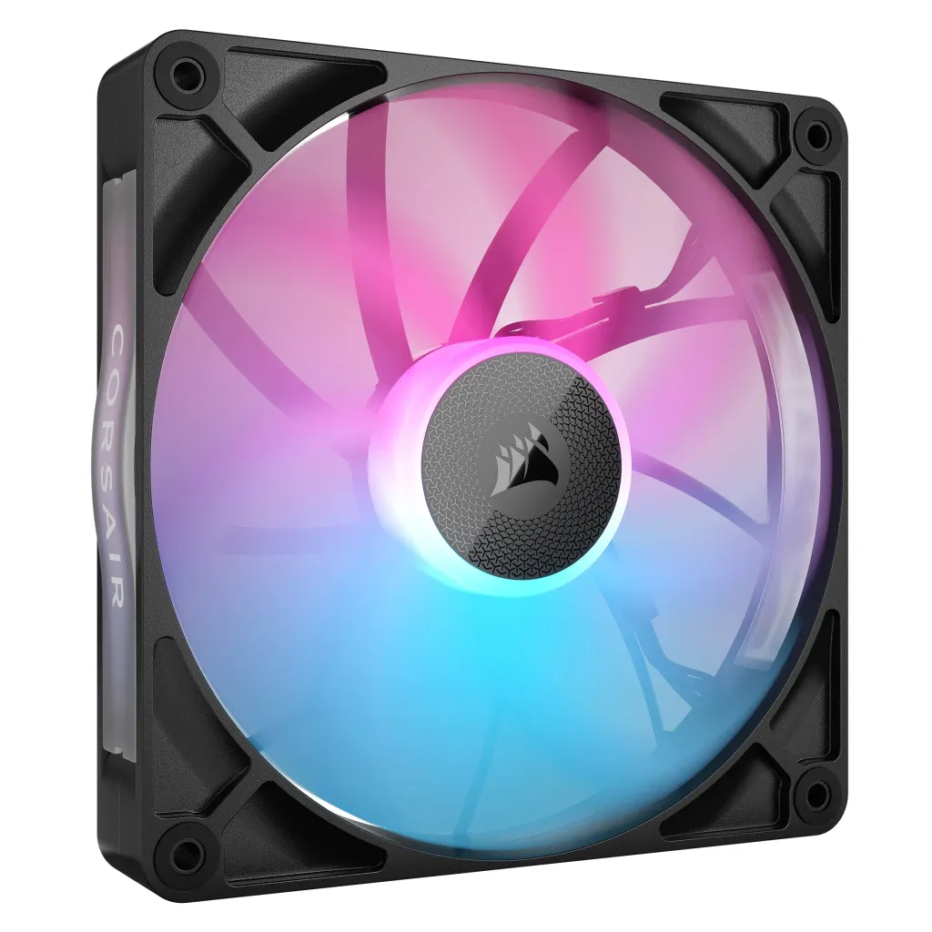 Corsair iCUE LINK RX140 RGB - Kotelotuuletin - 140mm - Musta RGB LED valolla - 36 dBA