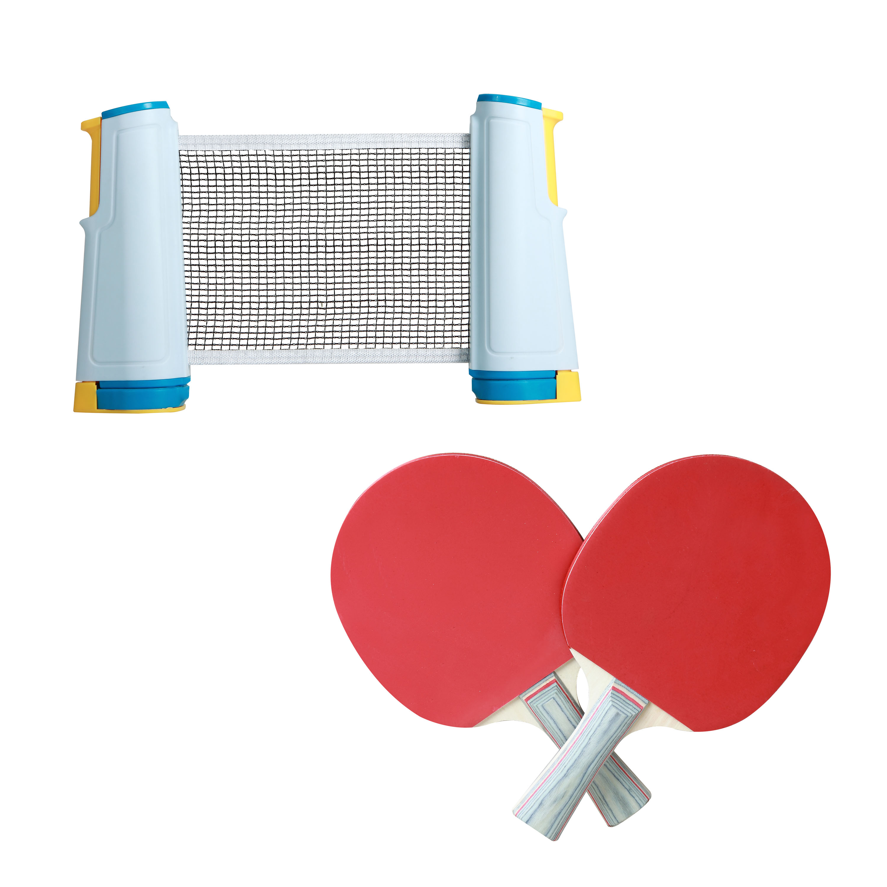 Instant Pingissetti – Kannettava hauskanpito, 2 mailaa, 2 palloa