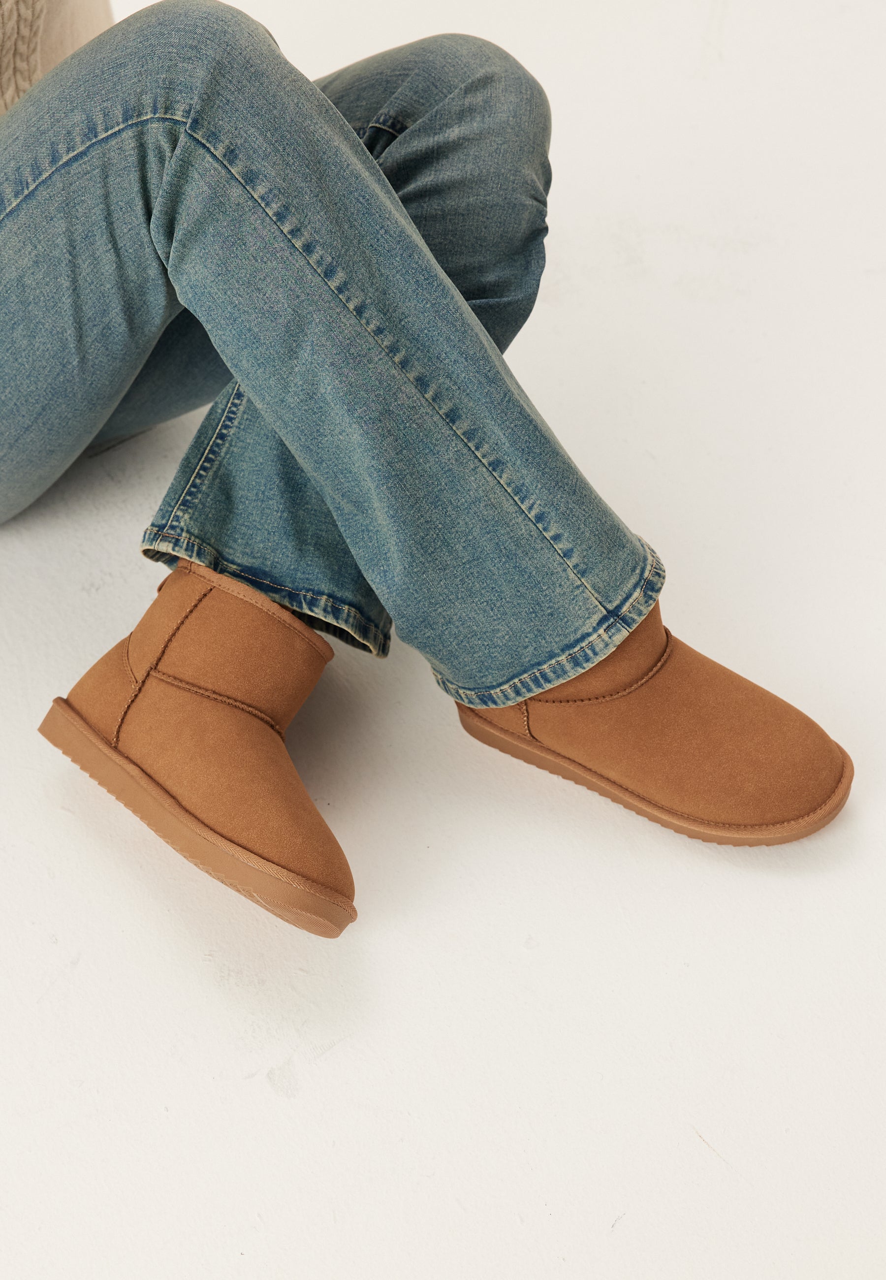 ONLY Bootsit 'ONLFEODORA' konjakki