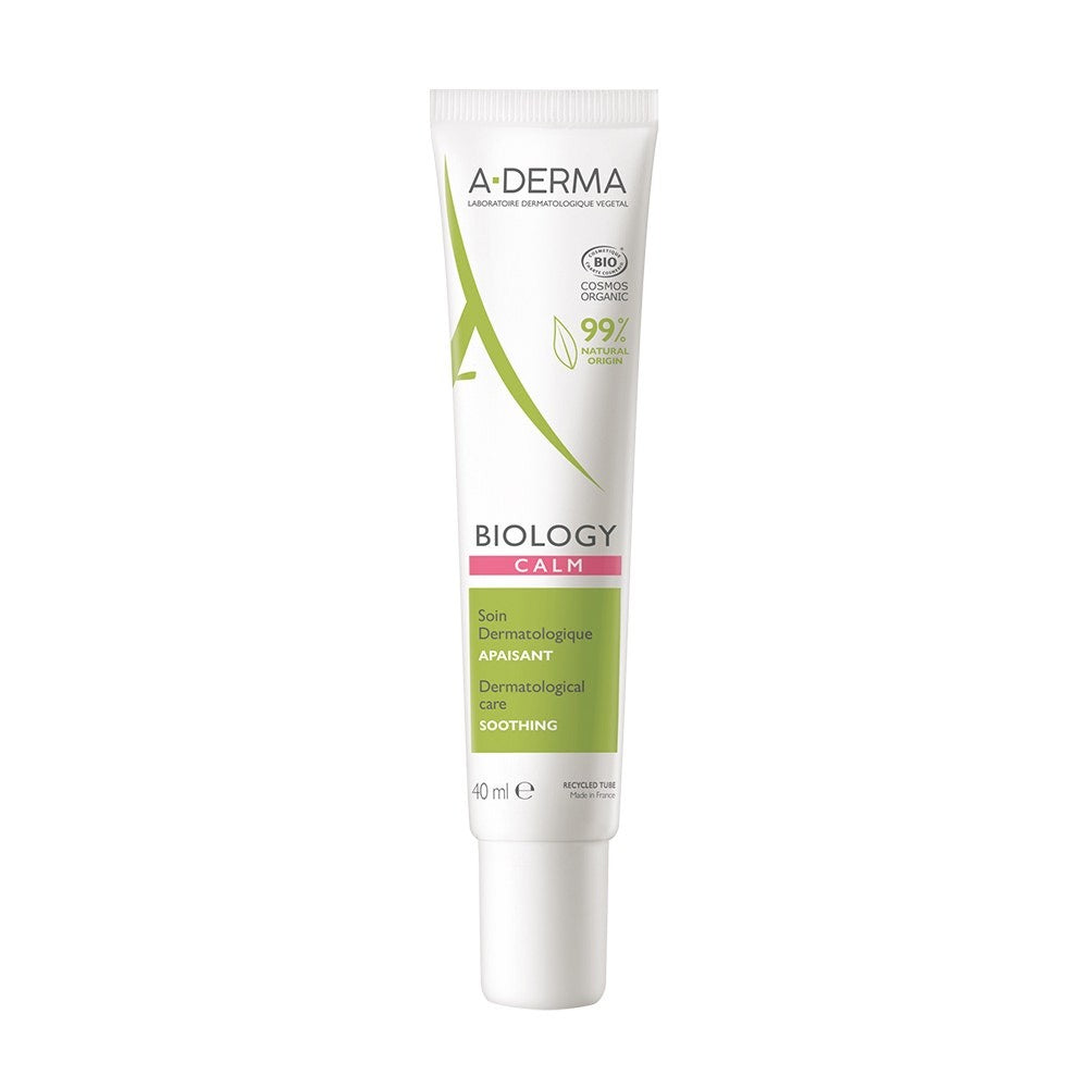 Aderma Fluido Lenitivo Pelli Sensibili Reattive Biology Calm 40 ml — Fluido viso
