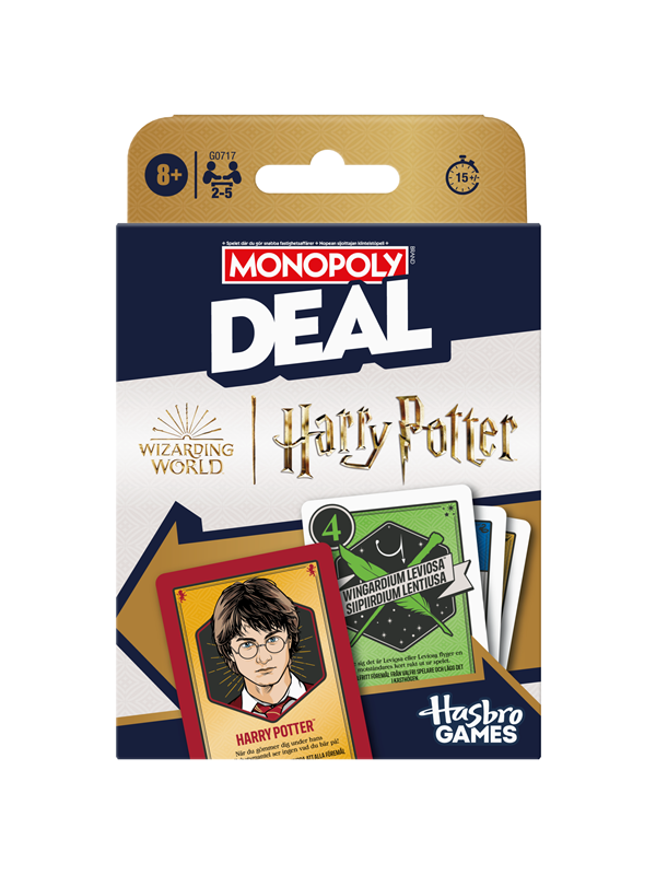 Monopoly DealHarry Potter (SE/FI) Hasbro