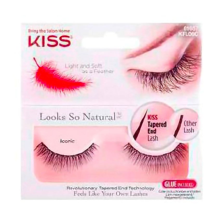 Kiss Looks So Natural Ciglia Finte Kfl06C Iconic — Ciglia finte