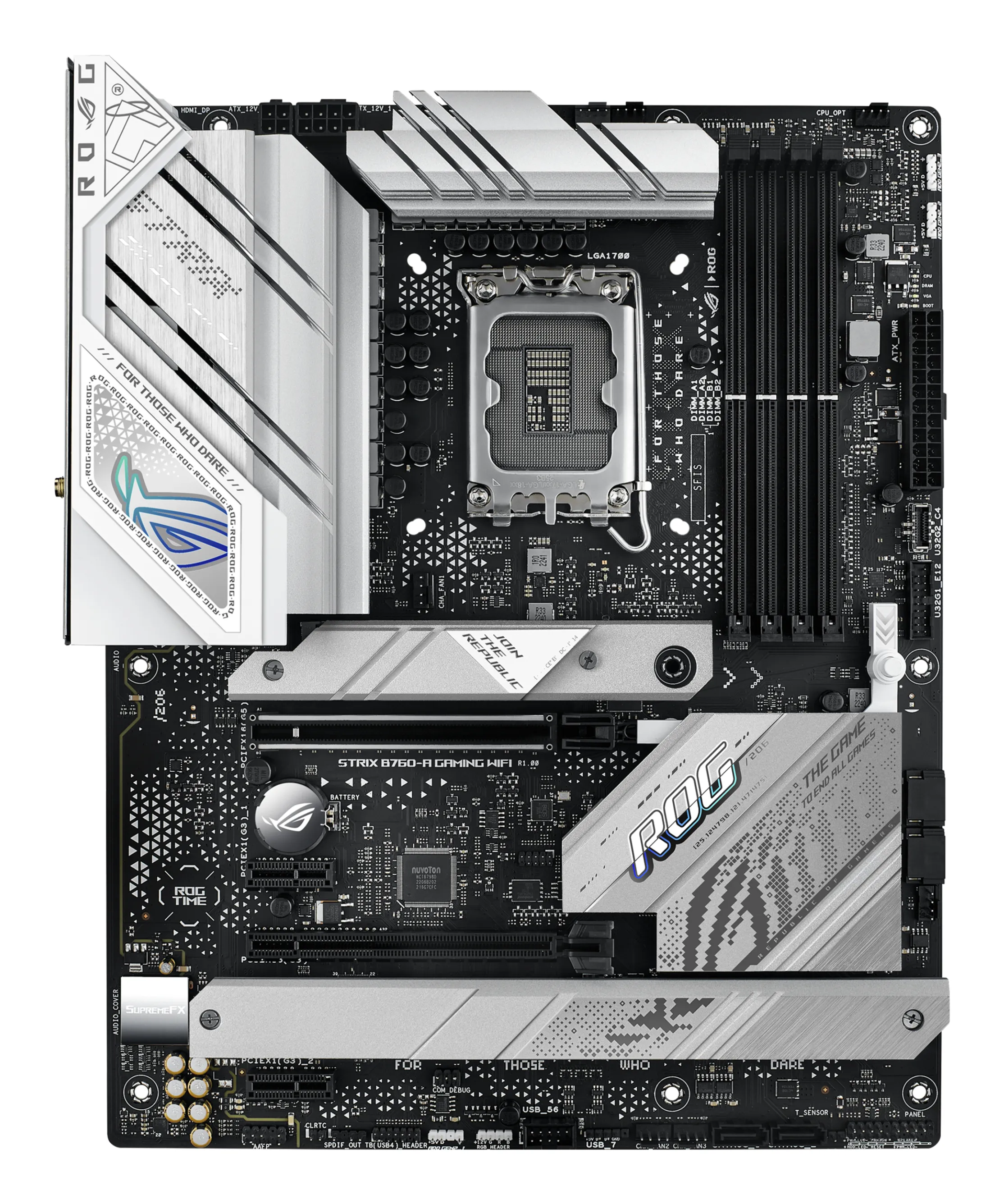 ASUS ROG STRIX B760-A GAMING WIFI (V2) Emolevy - Intel B760 - Intel LGA1700 - DDR5 RAM - ATX