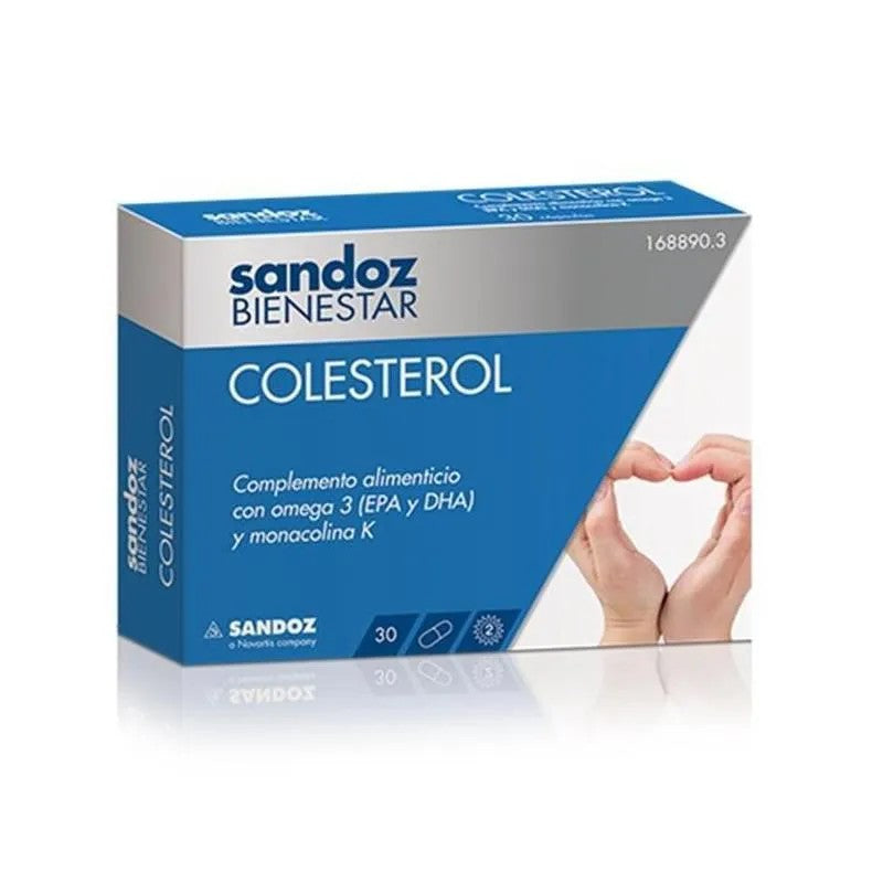 Sandoz Bienestar Cholesterol 30 kapselia