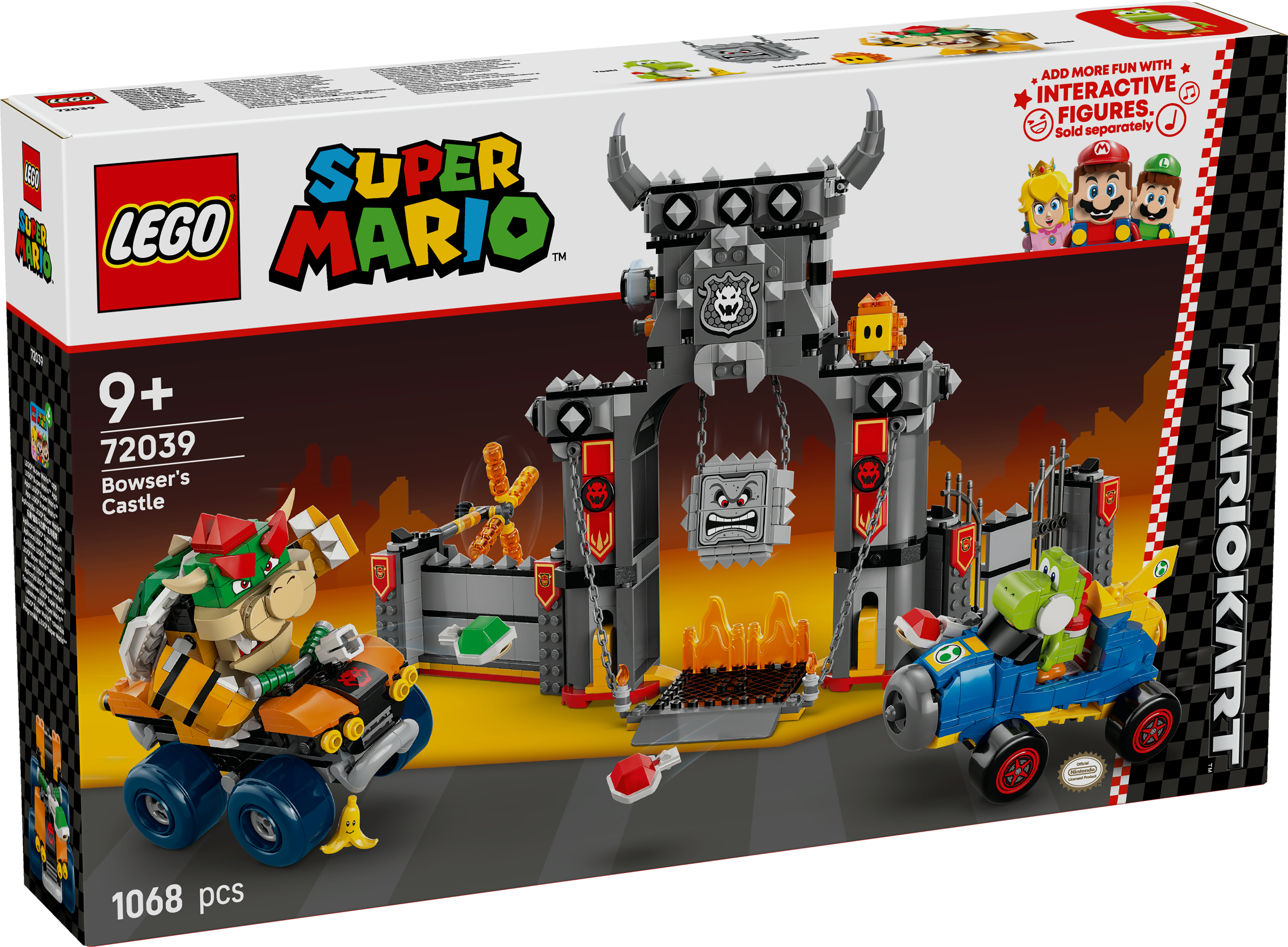 LEGO Super Mario 72039 Mario KartTM - Bowser's Castle