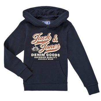 Jack & Jones Junior Collegepaita  ecru / yönsininen / ruskea