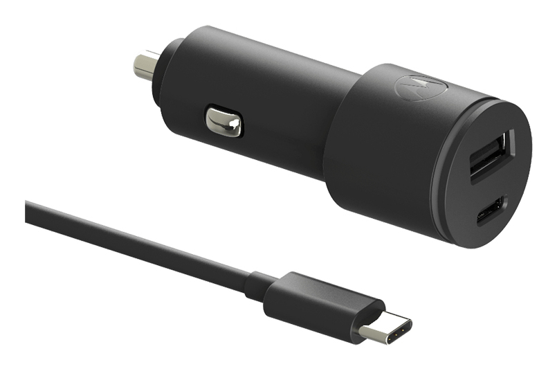 Motorola TurboPower 45W autolaturi USB-A/USB-C