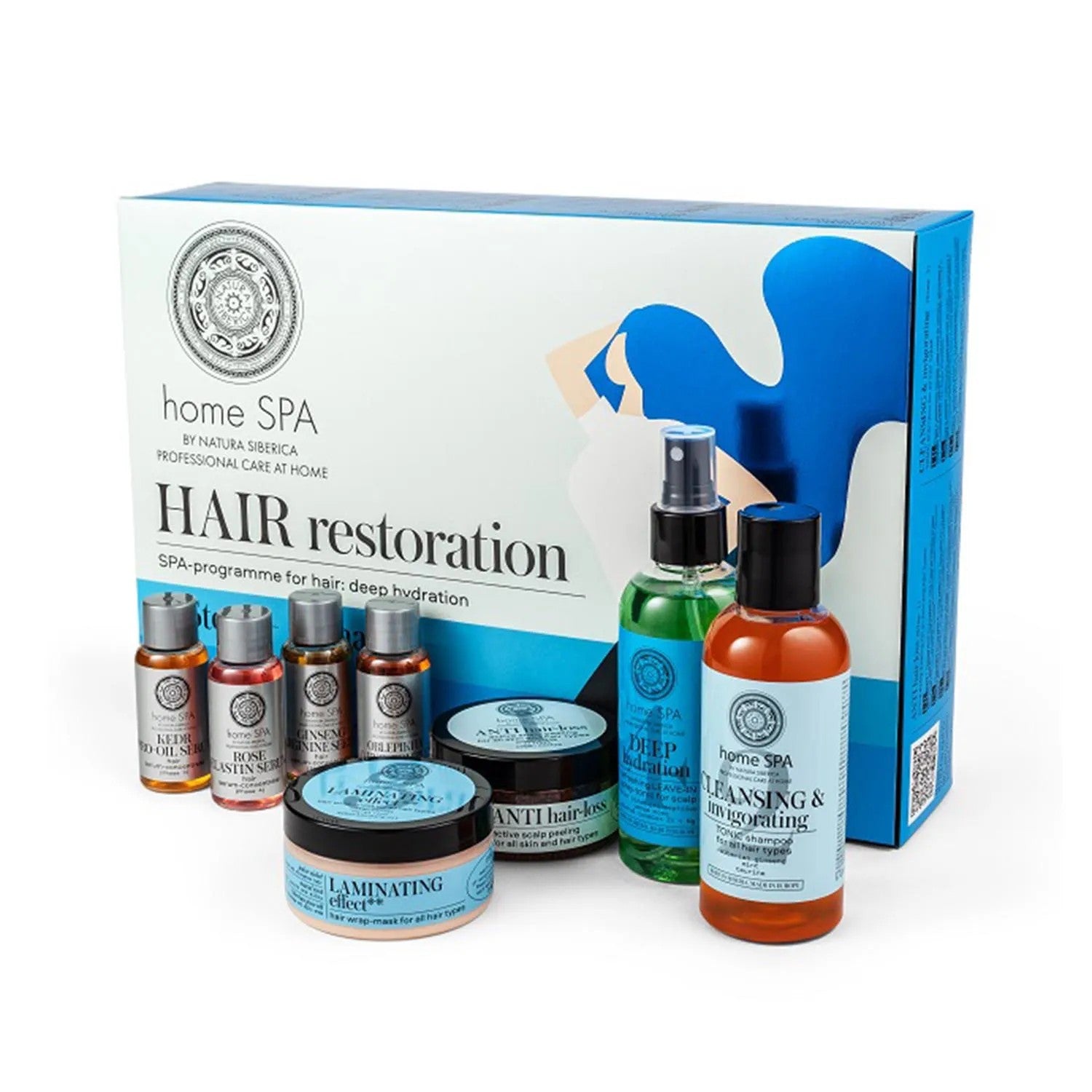 Natura Siberica Home Spa korjaava hiushoito