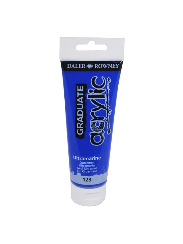 Graduate Acrylic 120 ml Ultramariini