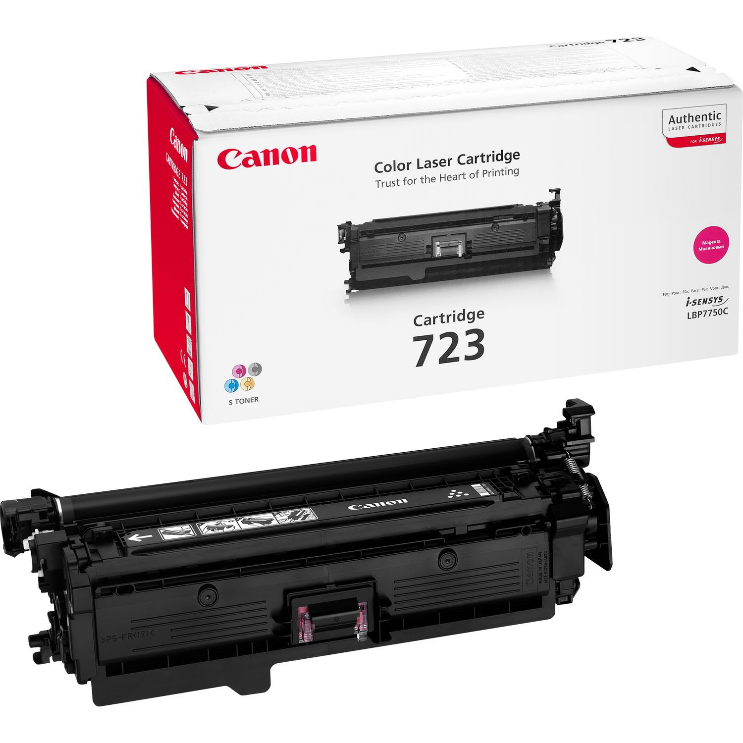 Canon Canon 723M Värikasetti magenta 2642B002 Vastaa: N/A