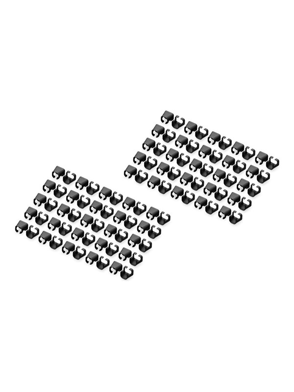 Digitus Color Clips Black 100pcs For Patch Cable