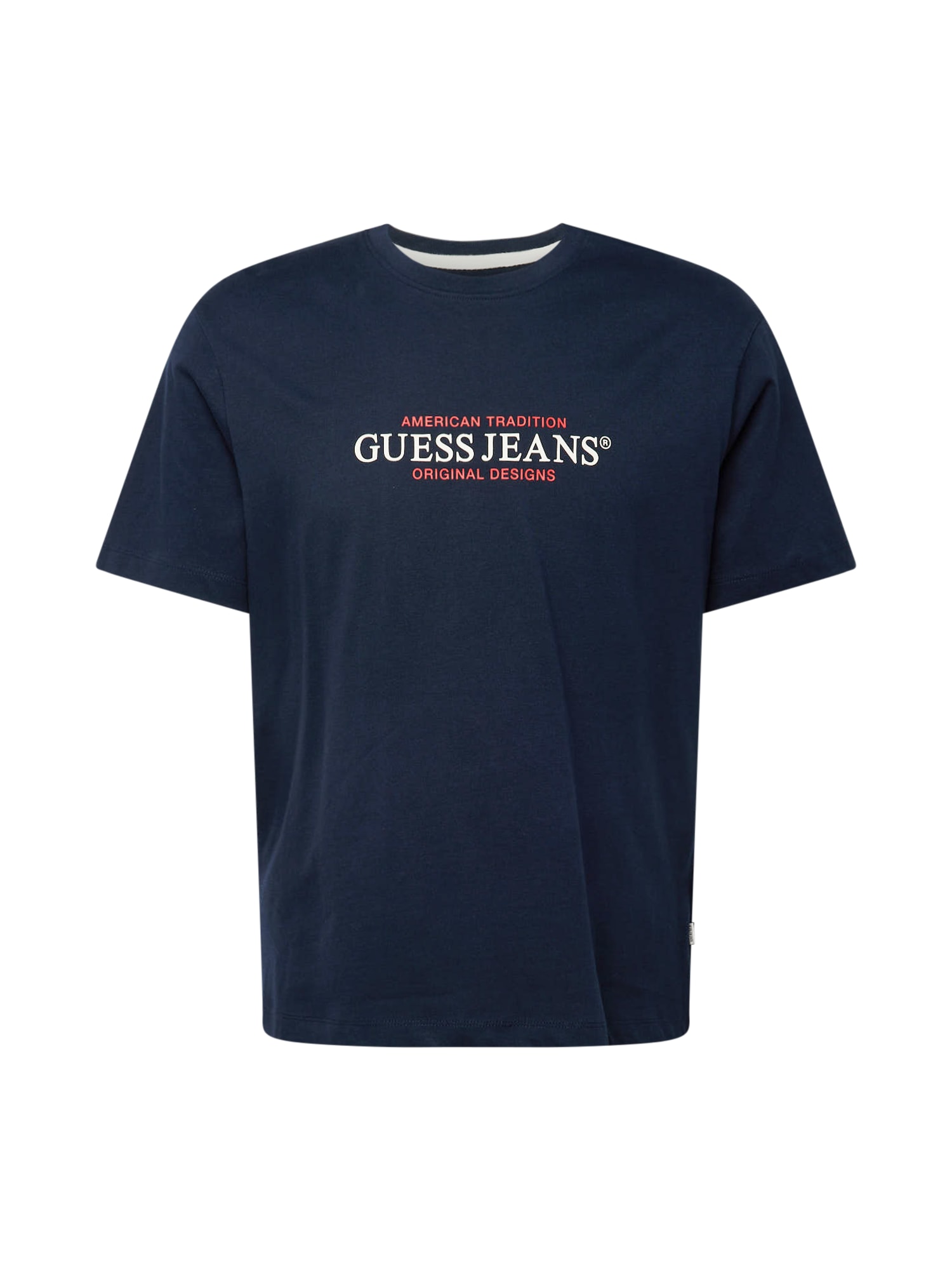 GUESS JEANS Paita  tummansininen / punainen / valkoinen