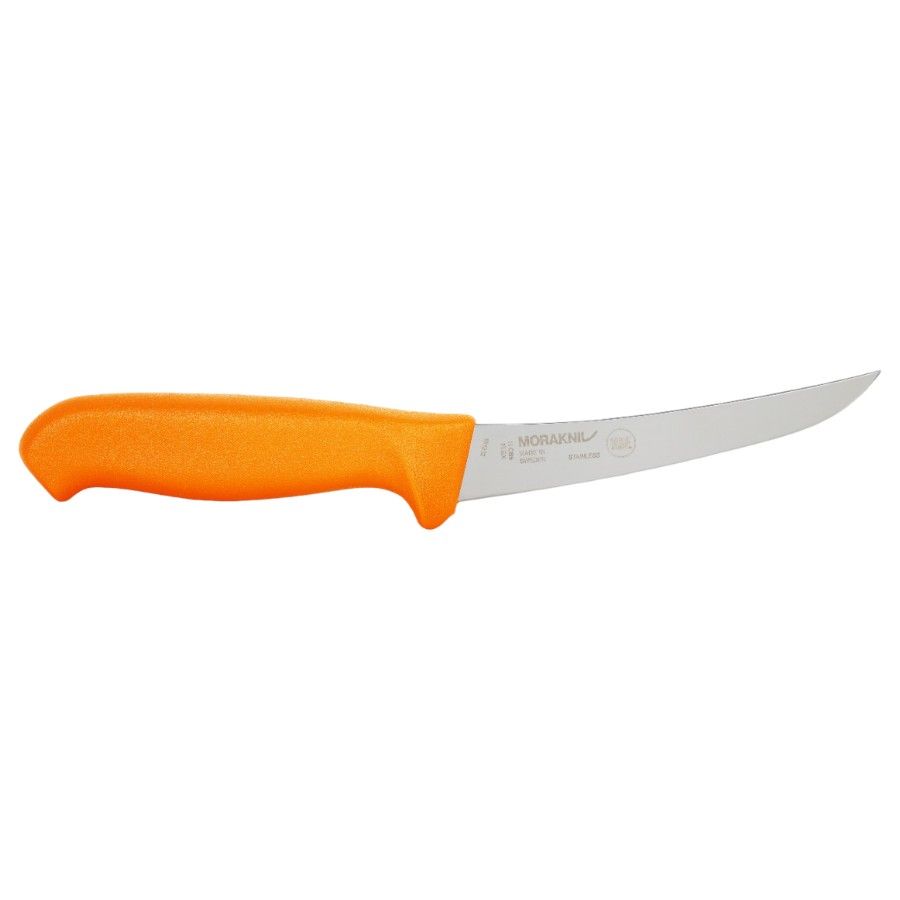 Morakniv Hunting Curved Boning (S), fileointiveitsi, oranssi