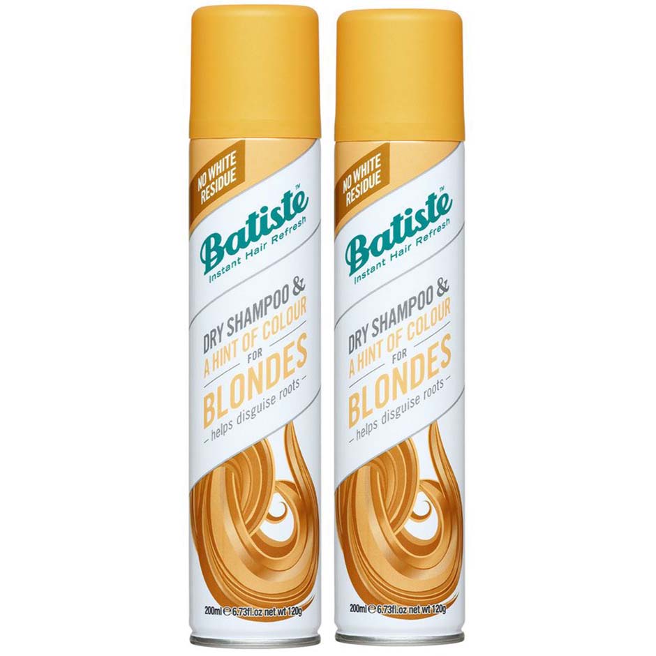 Batiste Dry Shampoo Light & Blonde Duo 2 x Dry Shampoo 200ml - 400 ml
