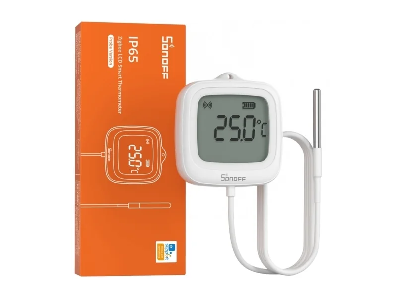 Sonoff SNZB-02LD ZigBee LCD Temperature Sensor with Probe