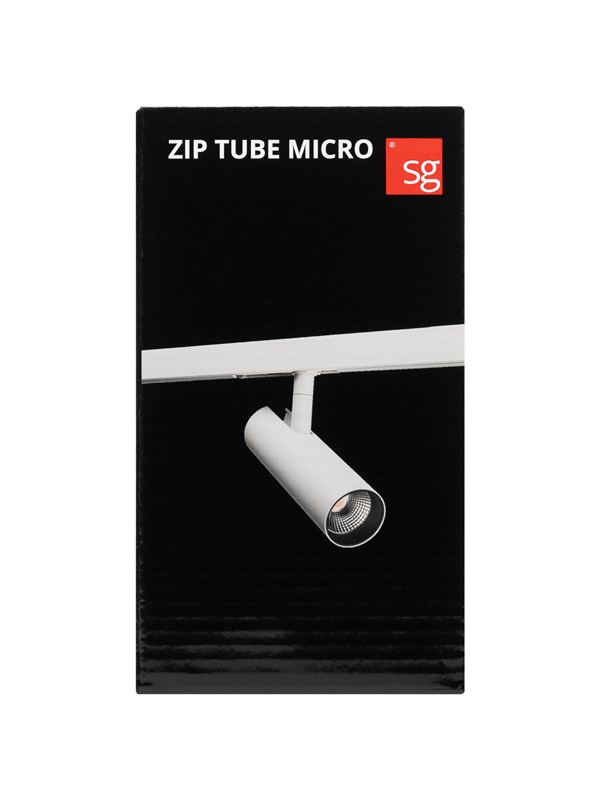 SG Armaturen Zip tube micro Musta dimtowarm