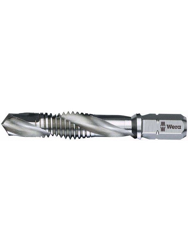Wera 05104642001, Pora, 4,2 mm, 41 mm, 1,2 cm, HSS-teräs, Ruostumaton teräs
