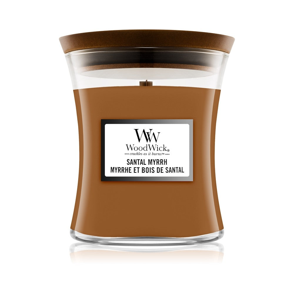 Woodwick Santal Myrrh Jar (santelipuu ja mirha) - 275,0 g