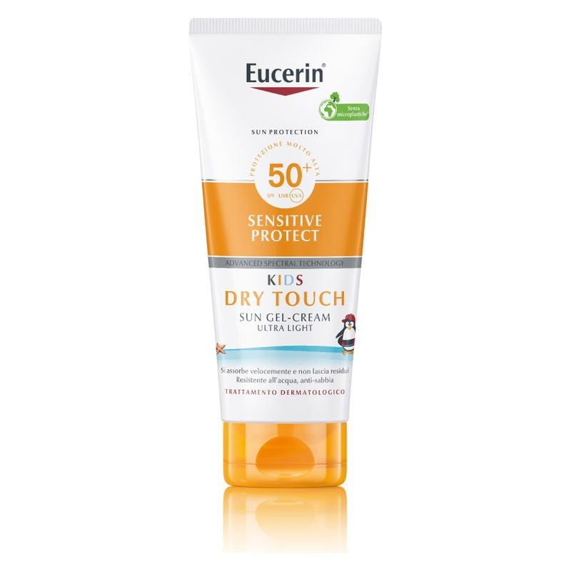 Eucerin Sun Gel Cream SPF 50+ - Aurinkogeelivoide lapsille - 200ml