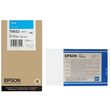 Epson Epson T6032 Mustepatruuna Cyan T6032 Vastaa: N/A