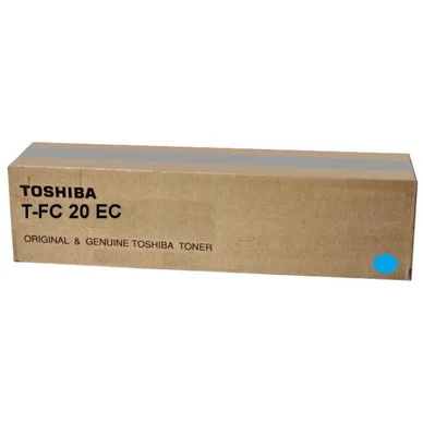 TOSHIBA TOSHIBA T-FC 20 EC Värikasetti cyan 6AJ00000064 Vastaa: N/A