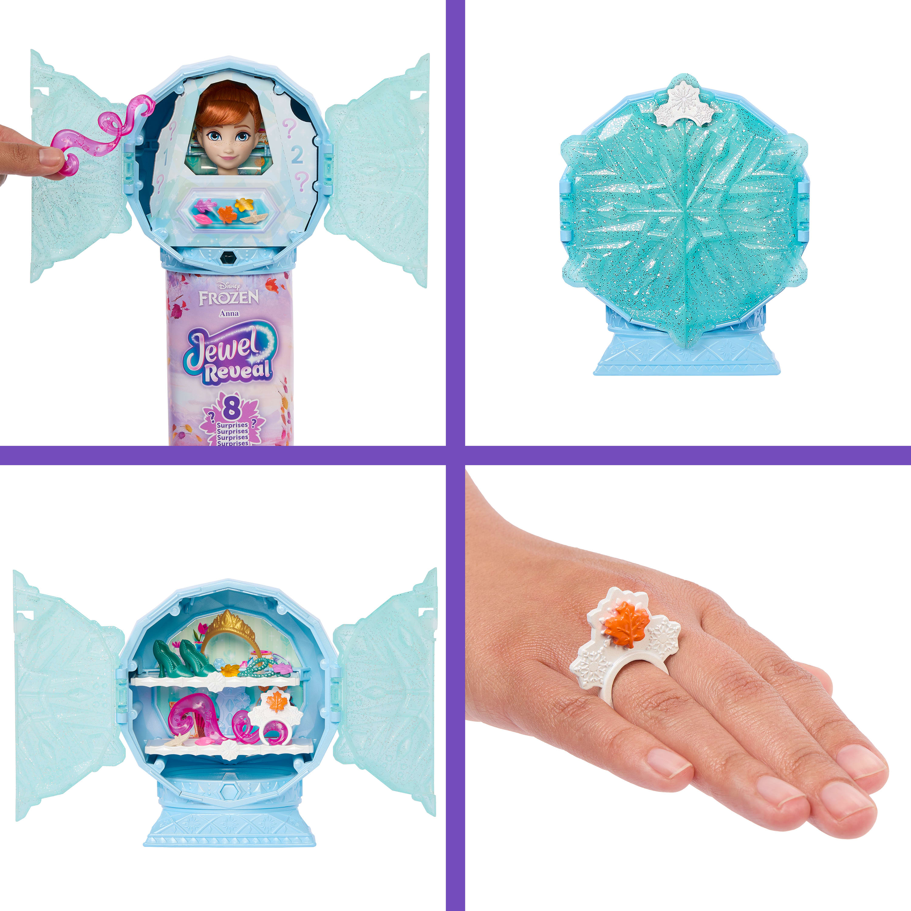 Disney Frozen Muotinukke Reveal Anna