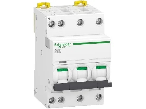 SCHNEIDER ELECTRIC ACTI 9 iC40N 3PN C 16A MCB, 54mm