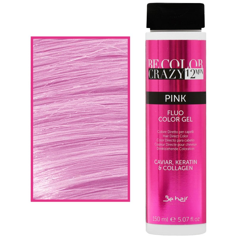 Be Hair Be Color Crazy Gel Hiustensävytin 150ml Pinkki | Pinkki
