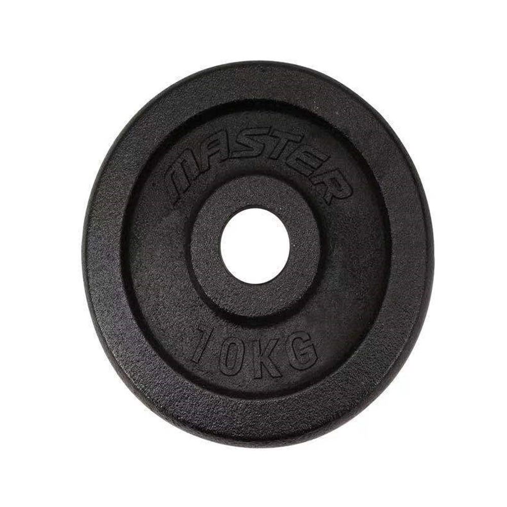 Master Fitness Skolvikt 30 mm, Viktskivor järn - 10 kg