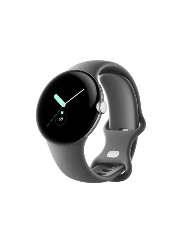 Google Pixel Watch - Polished Hopea with Charcoal Band