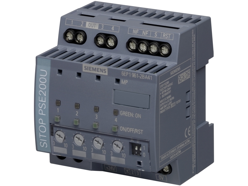 Siemens Sitop pse200u 10 a selectivity module 4 channels