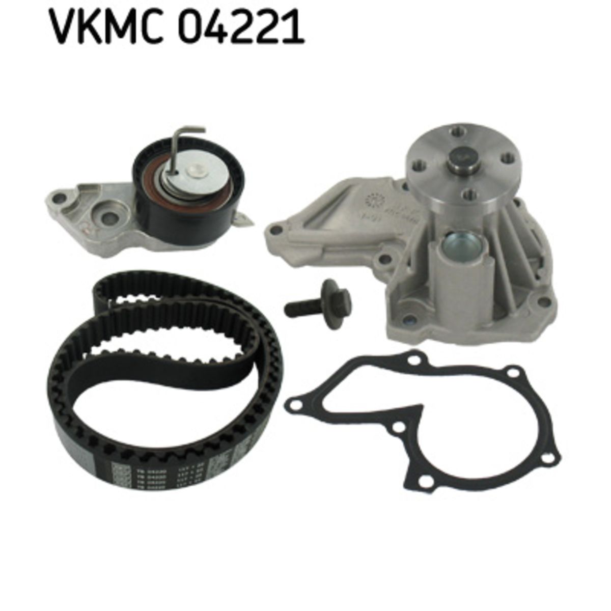 Vesipumppu + jakohihnasarja SKF VKMC 04221