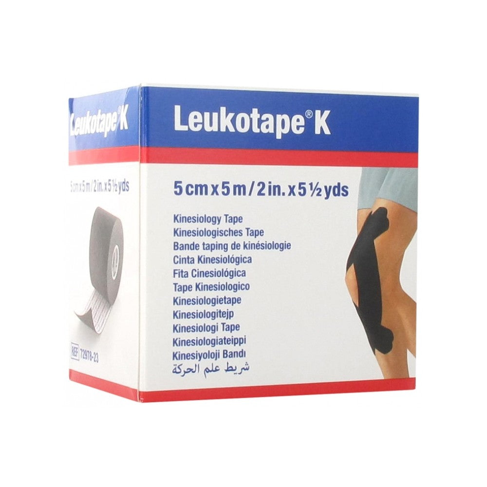 BSN Medical Leukotape K Nero 5 cm x 5 m — Bendaggio Ortopedico