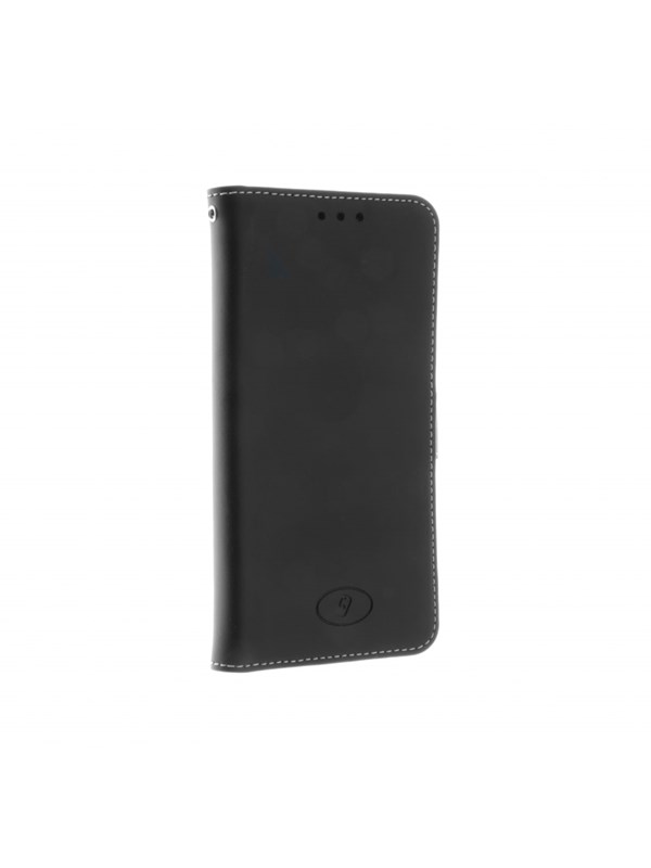 Insmat Exclusive Flip Case lompakkokotelo, Samsung Galaxy A20e, musta