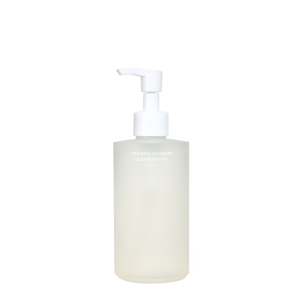 WHAMISA Organic Flowers -puhdistusöljy meikinpoistoaine 260ml