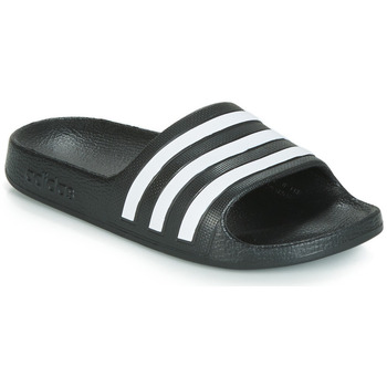 ADIDAS SPORTSWEAR Rantakengät 'Adilette Aqua'  musta / valkoinen
