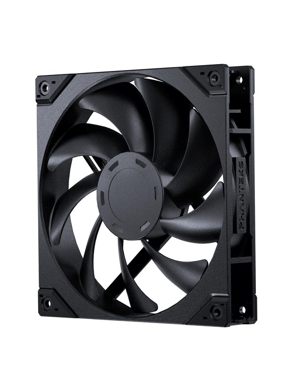 Phanteks M25 Gen2 PWM -tuuletin, hydraulinen laakeri, 140 mm, musta